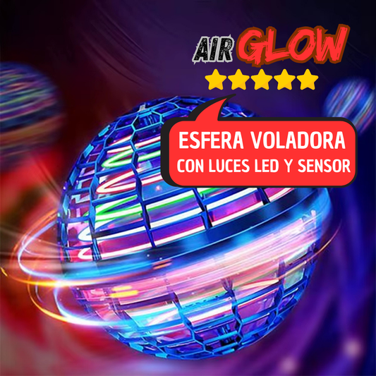 AirGlow™ : Esfera Voladora Con Luces Led/ Sensor